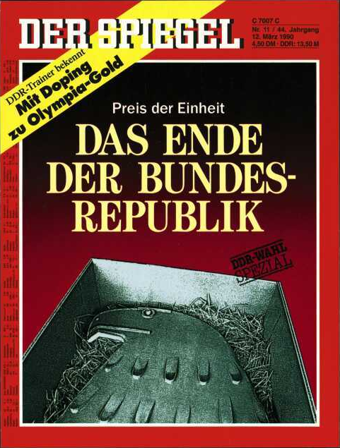 DER SPIEGEL Nr. 11, 12.3.1990 bis 18.3.1990