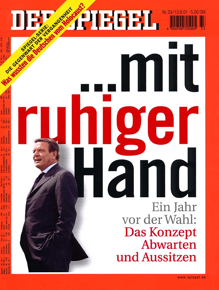 DER SPIEGEL Nr. 33, 13.8.2001 bis 19.8.2001