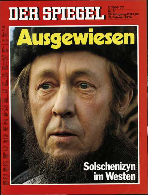 DER SPIEGEL Nr. 8, 18.2.1974 bis 24.2.1974