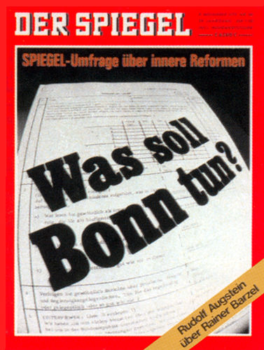DER SPIEGEL Nr. 46 / 1970, 09.11.1970 bis 15.11.1970