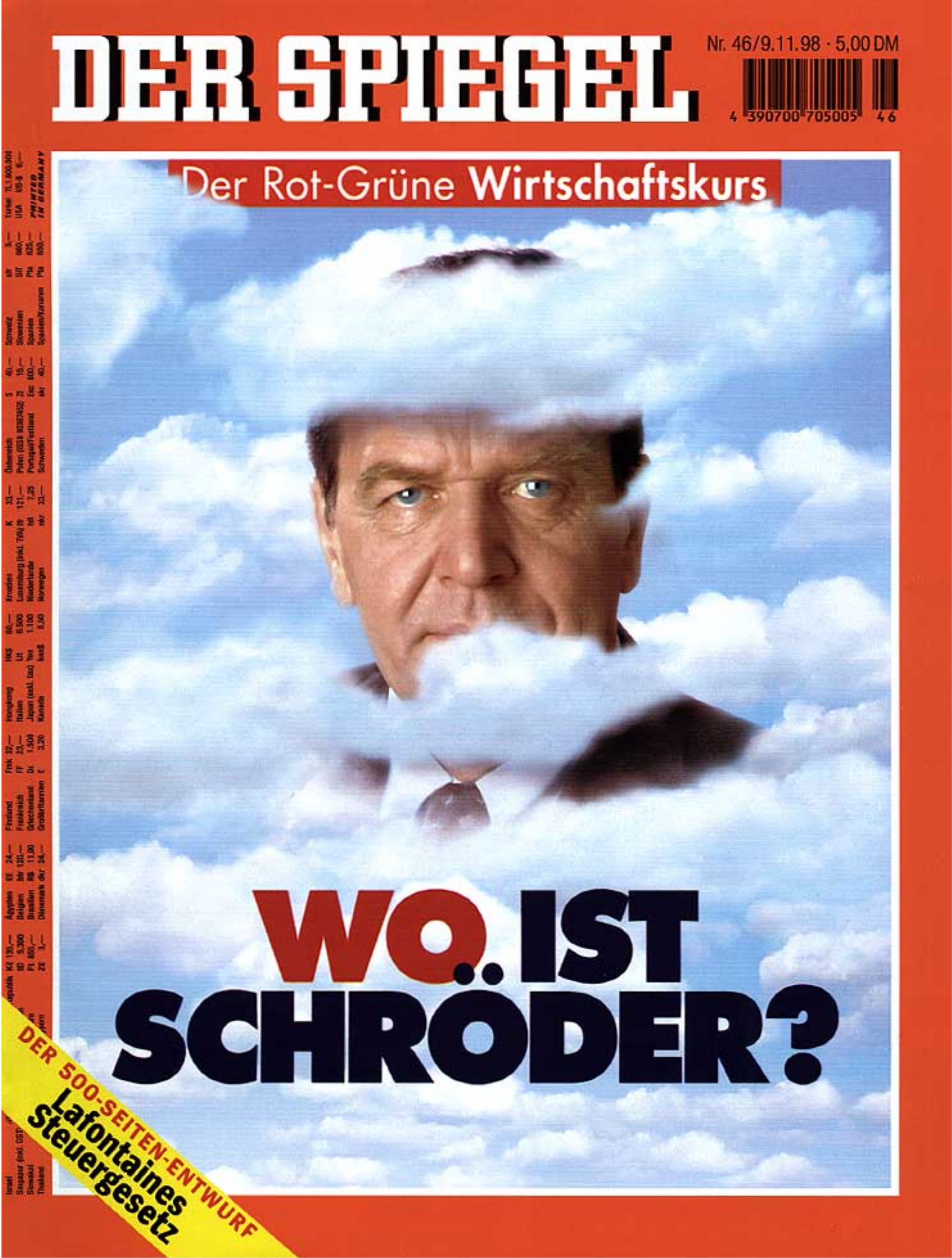 DER SPIEGEL Nr. 46, 9.11.1998 bis 15.11.1998