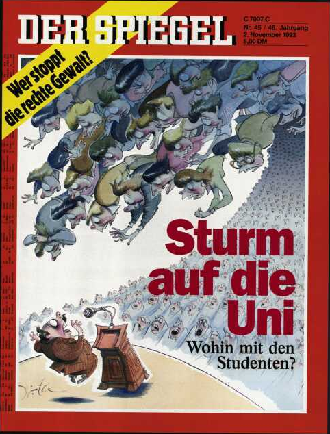 DER SPIEGEL Nr. 45, 2.11.1992 bis 8.11.1992