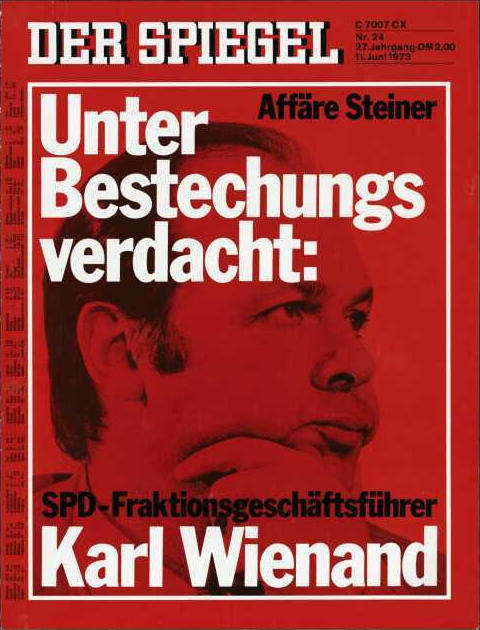 DER SPIEGEL Nr. 24, 11.6.1973 bis 17.6.1973