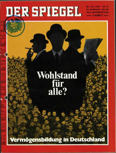 DER SPIEGEL Nr. 31, 28.7.1969 bis 3.8.1969