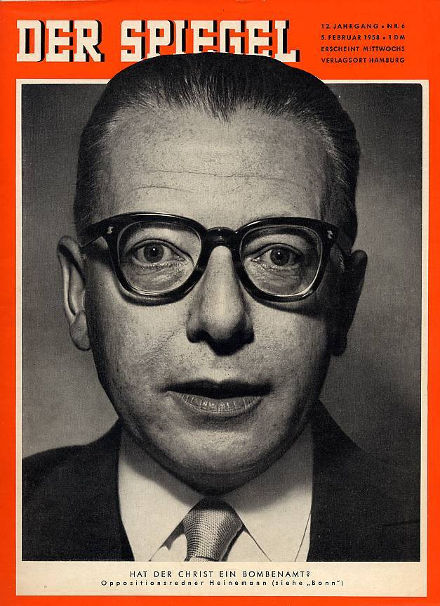 DER SPIEGEL Nr. 6, 5.2.1958 bis 11.2.1958