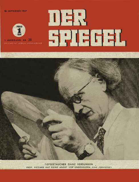 DER SPIEGEL Nr. 38, 20.9.1947 bis 26.9.1947