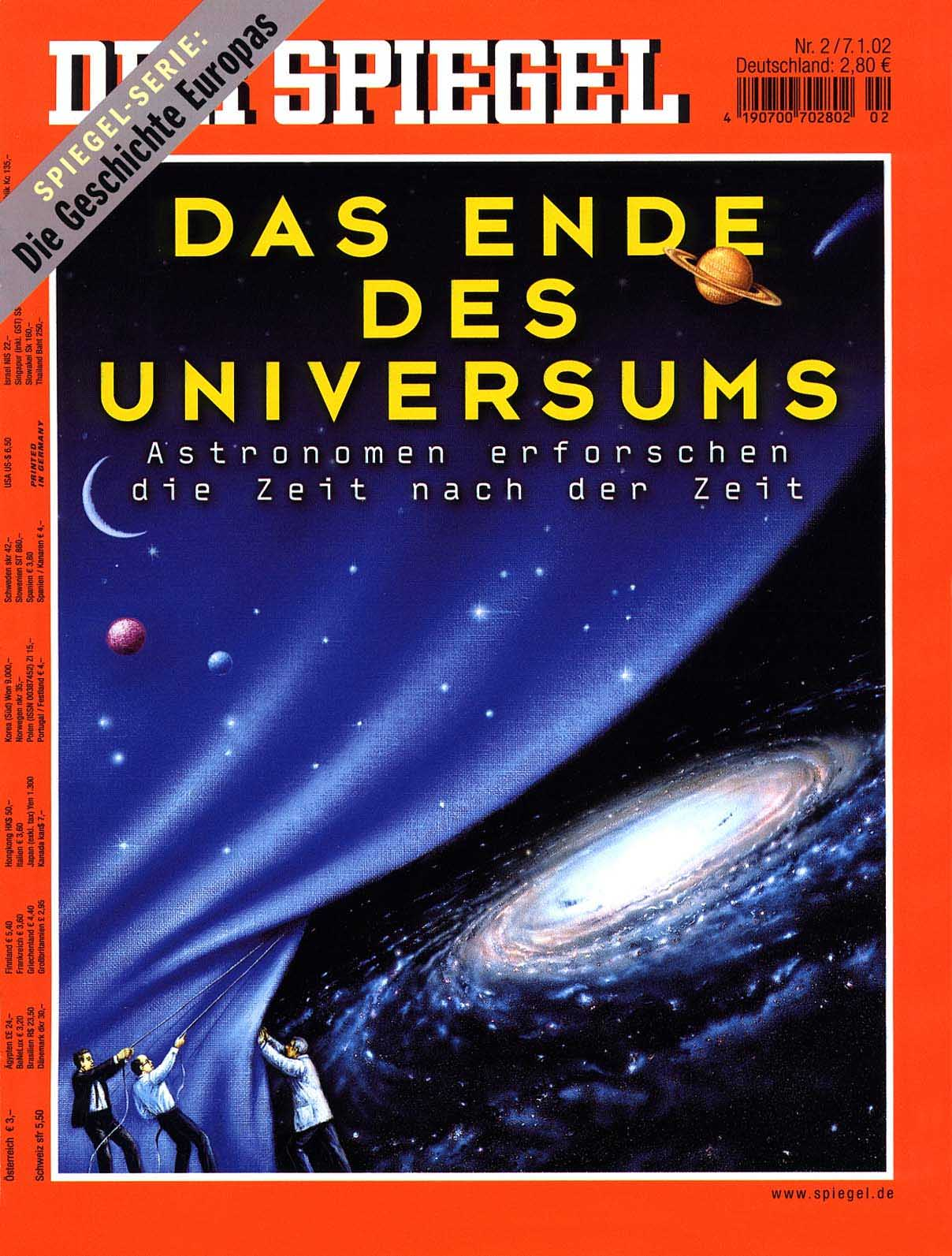 DER SPIEGEL Nr. 2, 7.1.2002 bis 13.1.2002