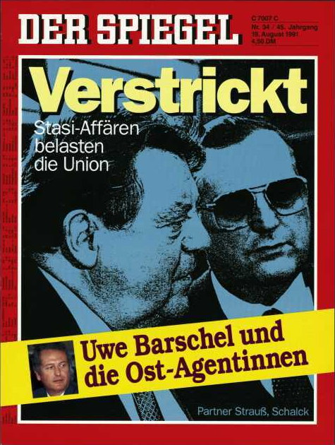 DER SPIEGEL Nr. 34, 19.8.1991 bis 25.8.1991