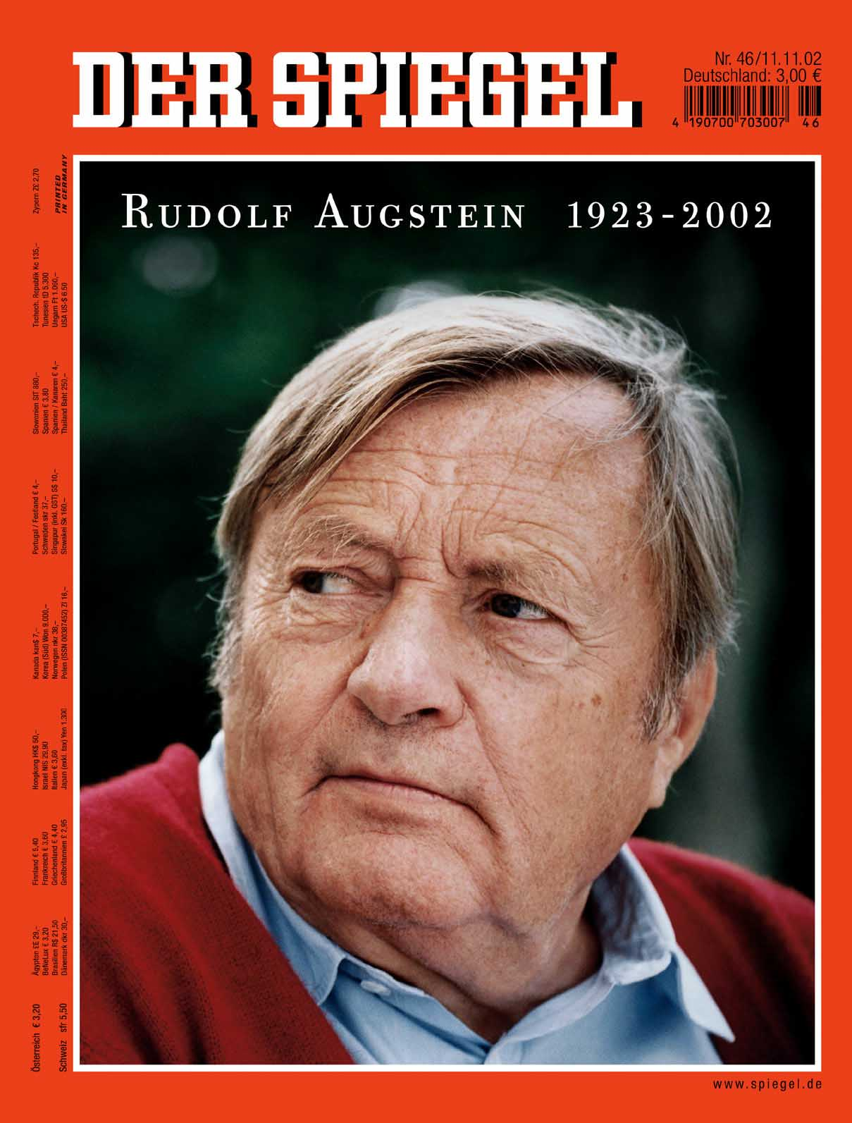 DER SPIEGEL Nr. 46, 11.11.2002 bis 17.11.2002