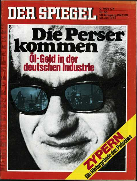 DER SPIEGEL Nr. 30, 22.7.1974 bis 28.7.1974