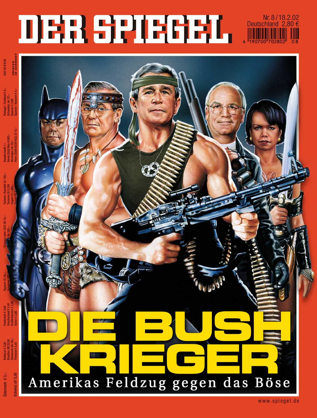 DER SPIEGEL Nr. 8, 18.2.2002 bis 24.2.2002