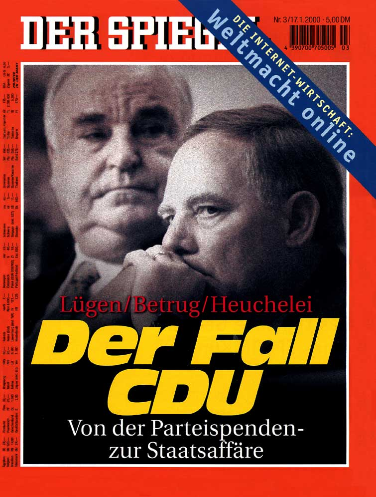 DER SPIEGEL Nr. 3, 17.1.2000 bis 23.1.2000