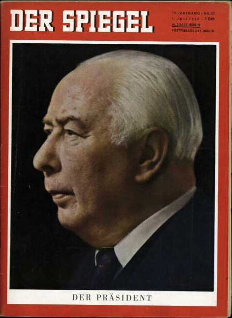 DER SPIEGEL Nr. 27, 1.7.1959 bis 7.7.1959