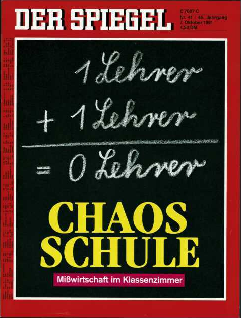 DER SPIEGEL Nr. 41, 7.10.1991 bis 13.10.1991