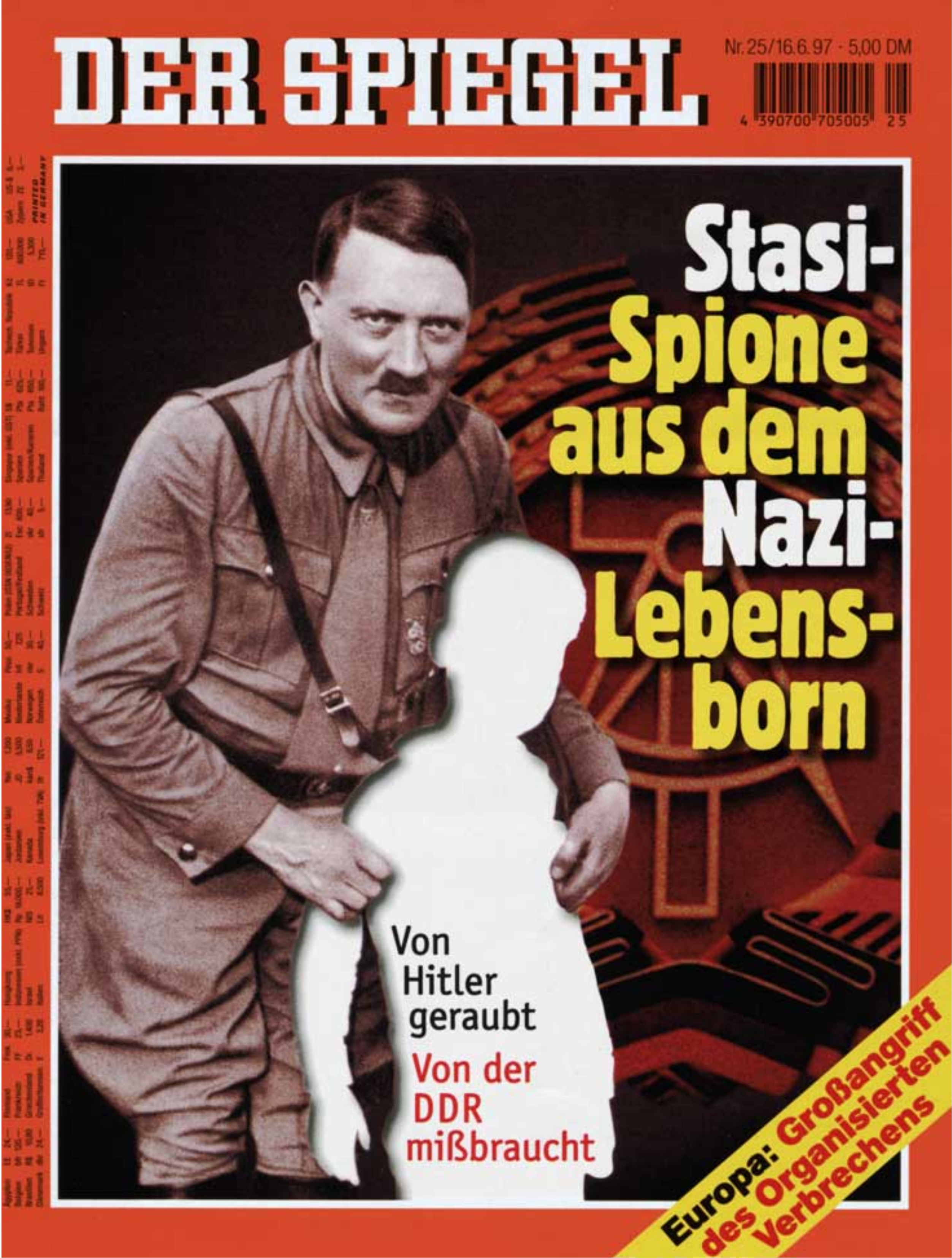 DER SPIEGEL Nr. 25, 16.6.1997 bis 22.6.1997