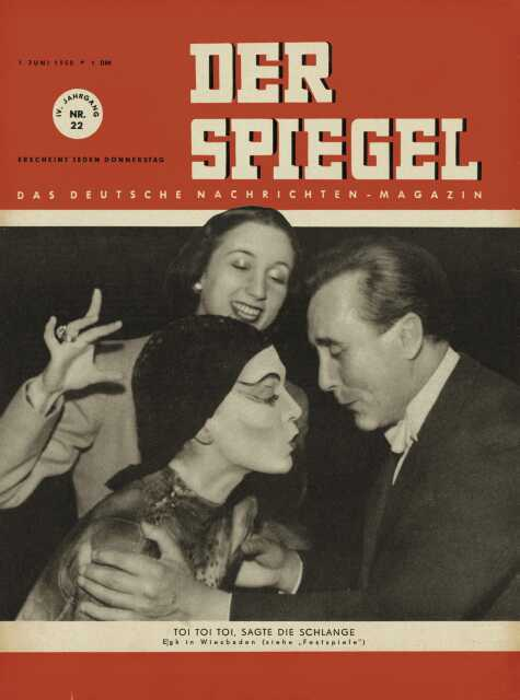 DER SPIEGEL Nr. 22, 1.6.1950 bis 7.6.1950
