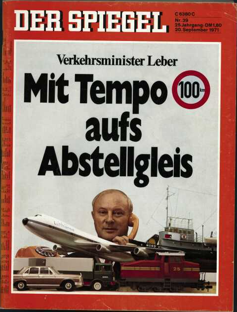 DER SPIEGEL Nr. 39, 20.9.1971 bis 26.9.1971