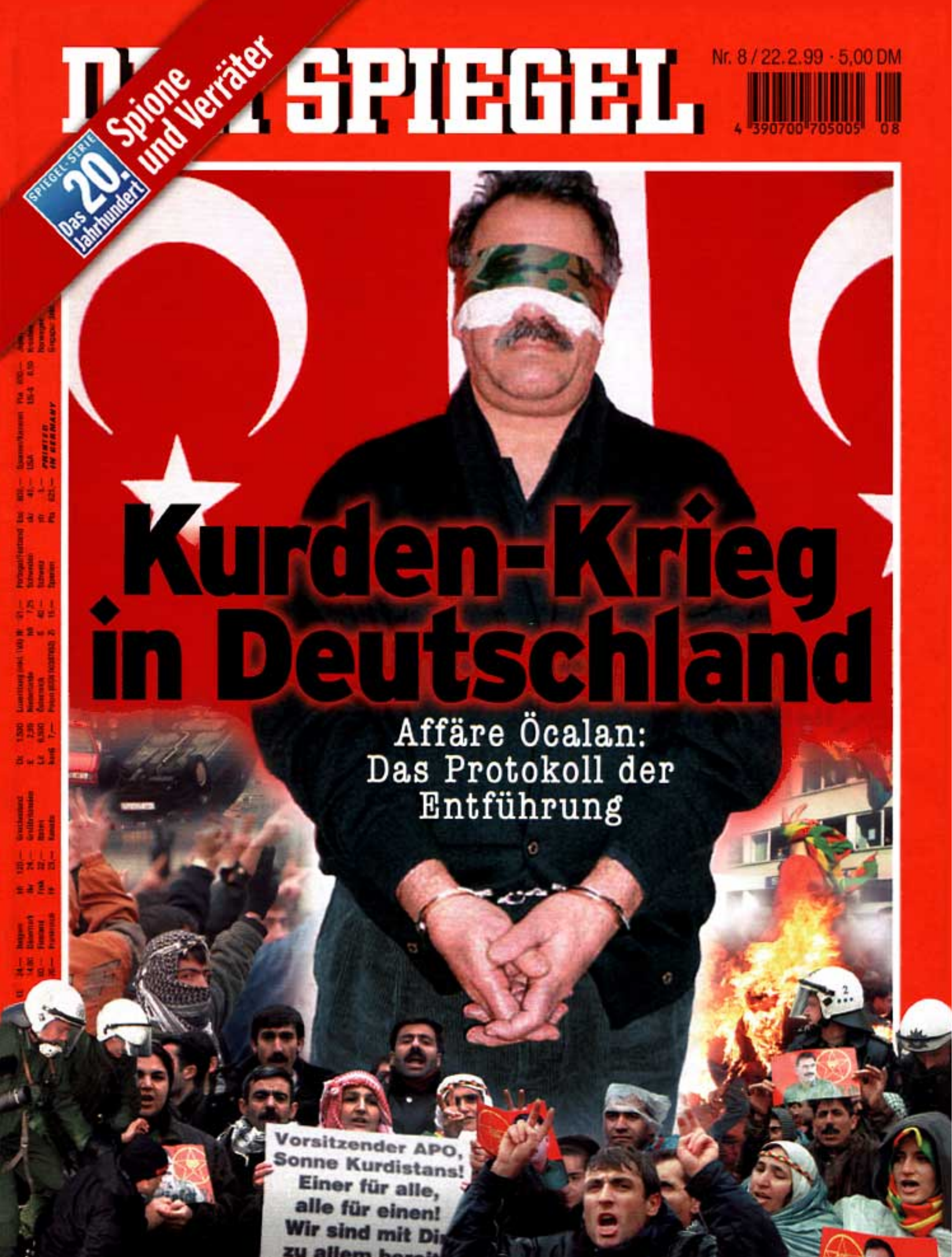 DER SPIEGEL Nr. 8, 22.2.1999 bis 28.2.1999