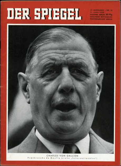 DER SPIEGEL Nr. 24, 11.6.1958 bis 17.6.1958